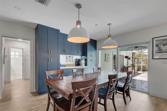 16840 SW 87th Ave, Palmetto Bay, FL 33157 - dining room with light wood-style floors and baseboards