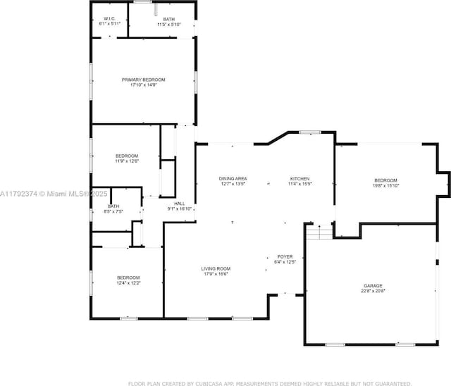 16840 SW 87th Ave, Palmetto Bay, FL 33157 - view of home floor plan