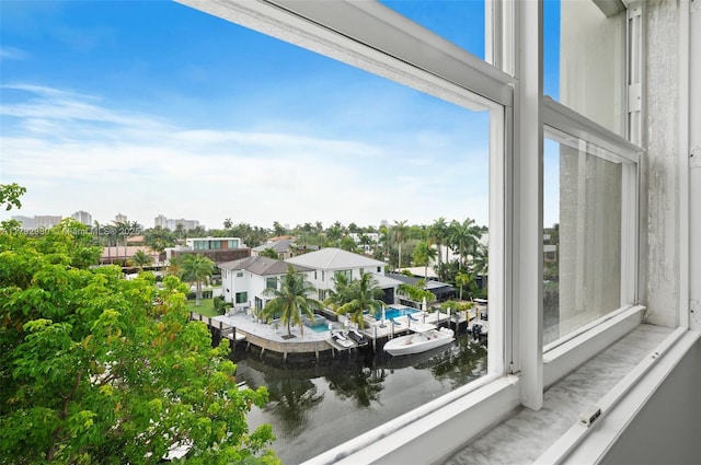 1770 E Las Olas Blvd Unit 507, Fort Lauderdale, FL 33301 - water view with nearby suburban area