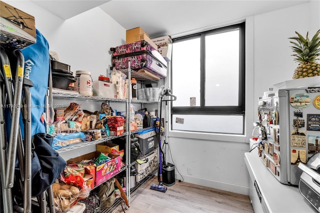 view of storage room