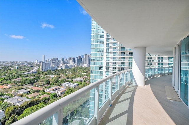 2127 Brickell Ave Unit 2704, Miami, FL 33129 - balcony with a city view