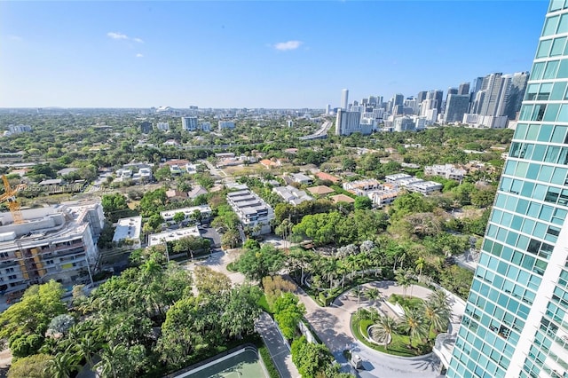 2127 Brickell Ave Unit 2704, Miami, FL 33129 - bird's eye view with a city view
