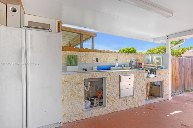 14712 SW 84th Ter, Miami, FL 33193 - view of patio / terrace featuring area for grilling and a sink