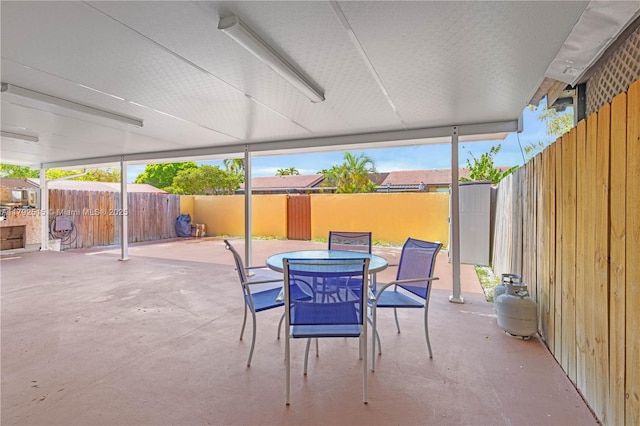 14712 SW 84th Ter, Miami, FL 33193 - fenced backyard with a patio and outdoor dining area