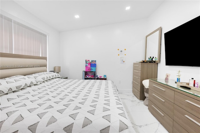 14712 SW 84th Ter, Miami, FL 33193 - bedroom with light marble finish flooring and recessed lighting