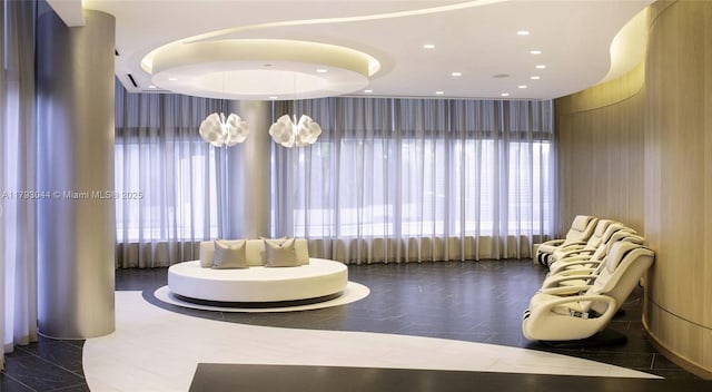 851 NE 1st Ave Unit 2604, Miami, FL 33132 - common area with recessed lighting