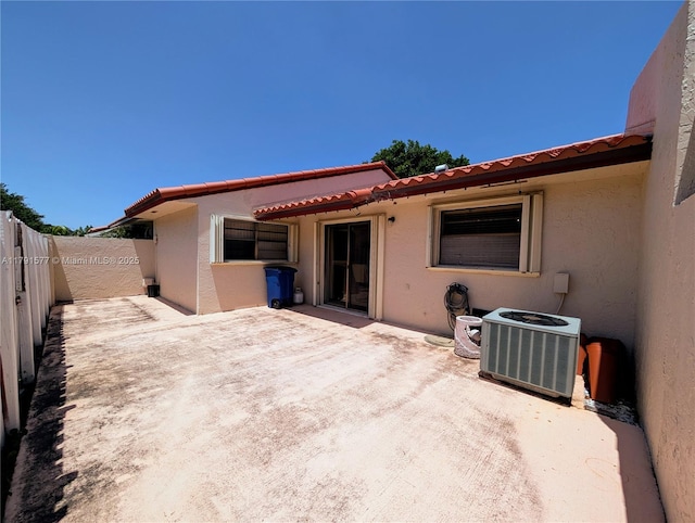 11212 SW 58th Cir, Cooper City, FL 33330 - view of patio with a fenced backyard and cooling unit