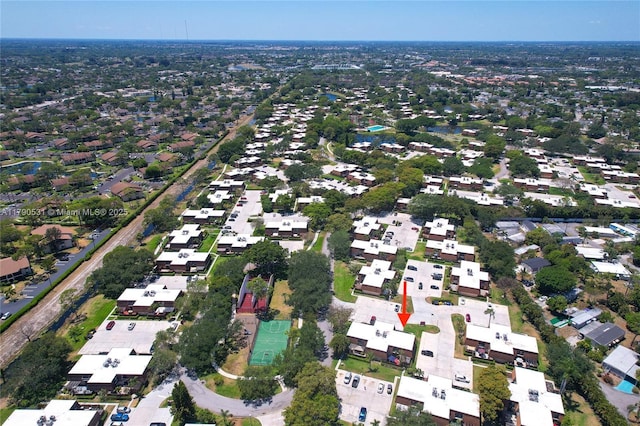 720 7th Ln, Green Acres, FL 33463 - aerial view with a residential view