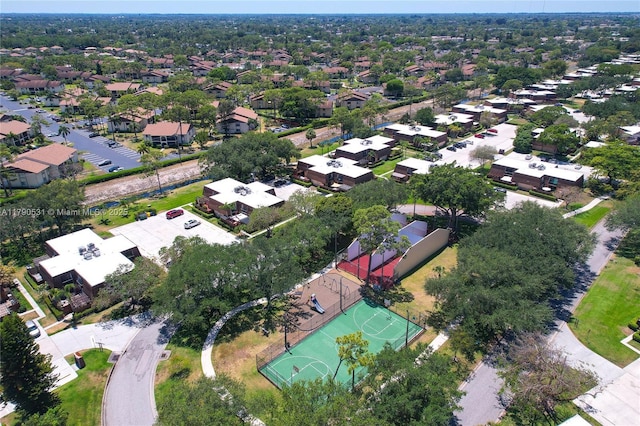 720 7th Ln, Green Acres, FL 33463 - drone / aerial view with a residential view