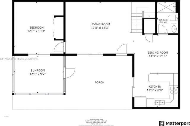 720 7th Ln, Green Acres, FL 33463 - floor plan