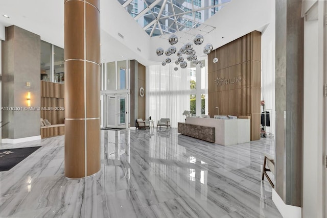 view of building lobby