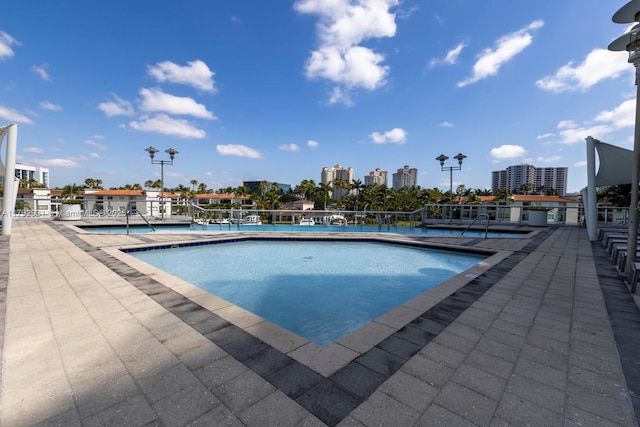 view of community pool