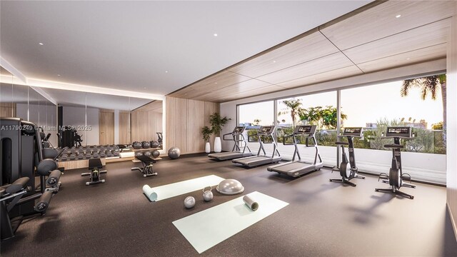 9481 E Bay Harbor Dr Unit 402, Bay Harbor Islands, FL 33154 - view of exercise room
