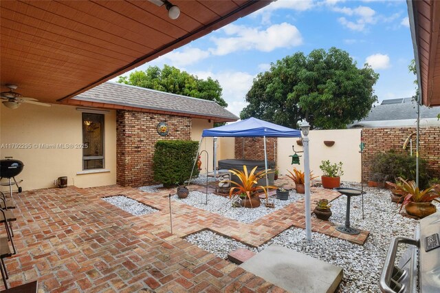 8261 SW 186th St, Cutler Bay, FL 33157 - half bathroom with toilet, a bidet, baseboards, and tile patterned flooring