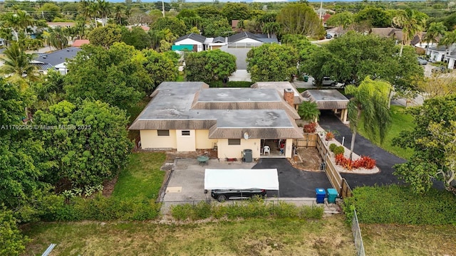 drone / aerial view