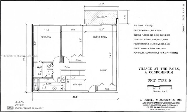 13120 SW 92nd Ave Unit B-222, Miami, FL 33176 - plan