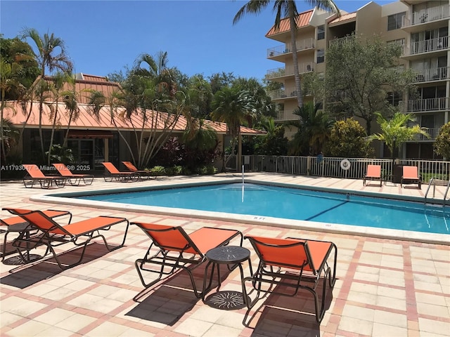13120 SW 92nd Ave Unit B-222, Miami, FL 33176 - community pool featuring fence and a patio