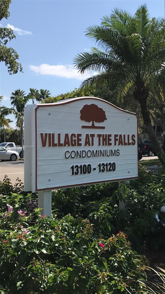 13120 SW 92nd Ave Unit B-222, Miami, FL 33176 - view of community / neighborhood sign