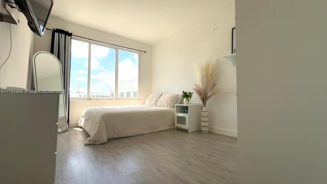 25836 SW 139th Path, Homestead, FL 33032 - bedroom with wood finished floors and baseboards
