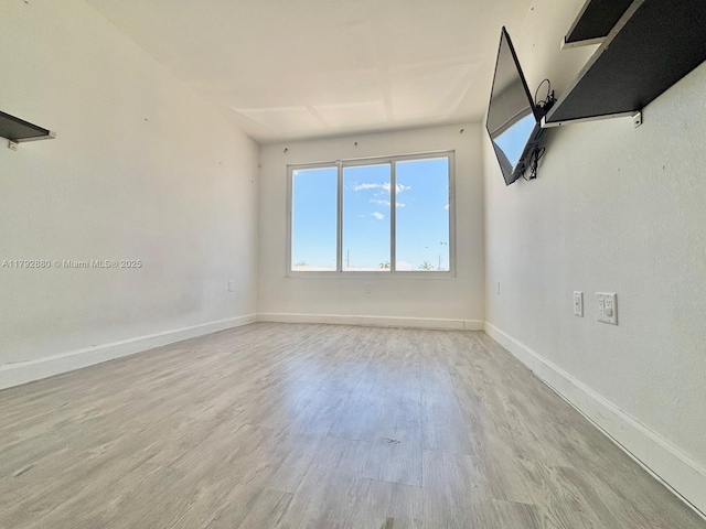 25836 SW 139th Path, Homestead, FL 33032 - unfurnished room with baseboards and wood finished floors
