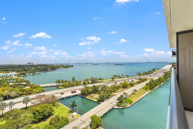 600 NE 36th St Unit 1810, Miami, FL 33137 - water view with a city view