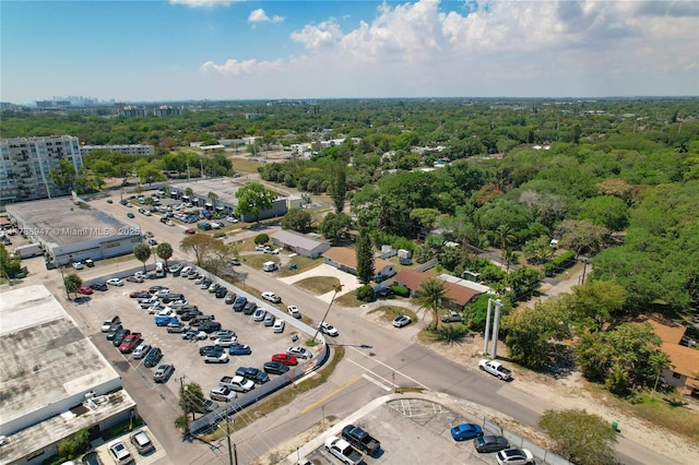 14320 NE 18th Ave, Miami, FL 33181 - bird's eye view featuring a view of trees