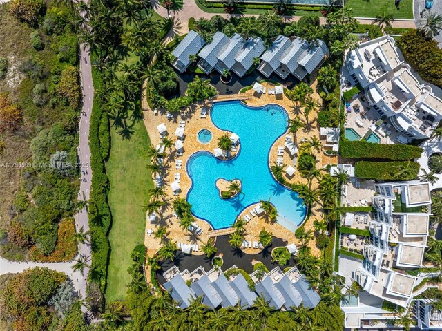 drone / aerial view