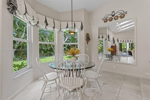 10605 Indian Trl, Cooper City, FL 33328 - dining space featuring baseboards