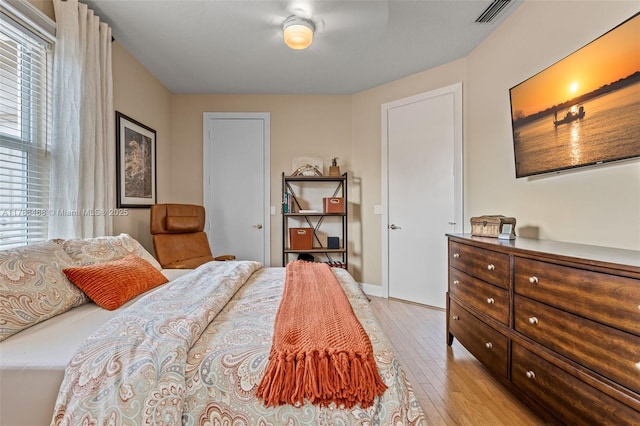 10605 Indian Trl, Cooper City, FL 33328 - bedroom featuring light wood-style floors and visible vents
