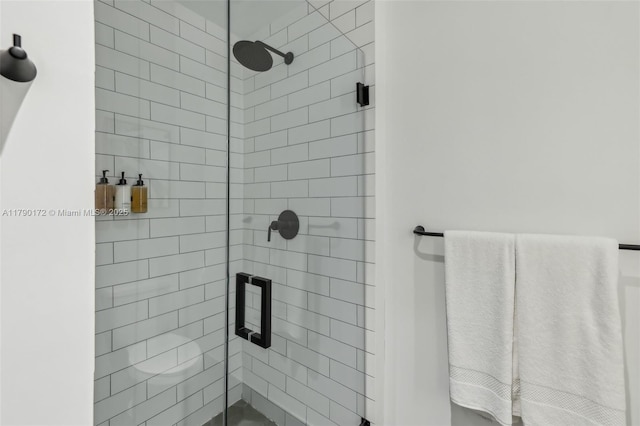 398 NE 5th St Unit 1805, Miami, FL 33132 - full bathroom featuring a shower stall