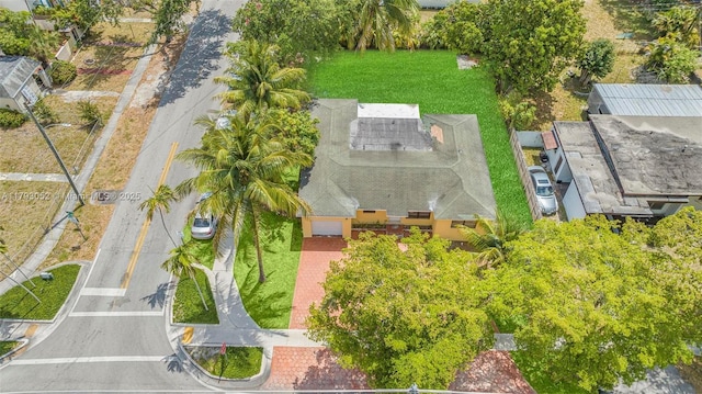 aerial view