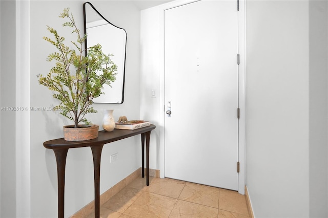 801 Brickell Key Blvd Unit 3105, Miami, FL 33131 - entryway with baseboards