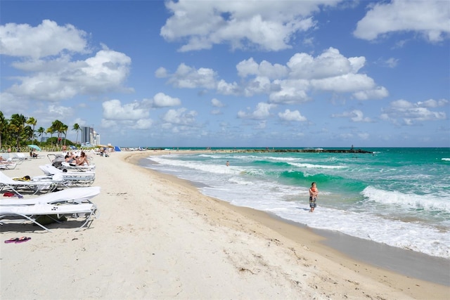 10275 Collins Ave Unit 731, Bal Harbour, FL 33154 - water view featuring local beach