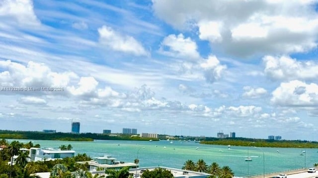 10275 Collins Ave Unit 731, Bal Harbour, FL 33154 - water view featuring city skyline