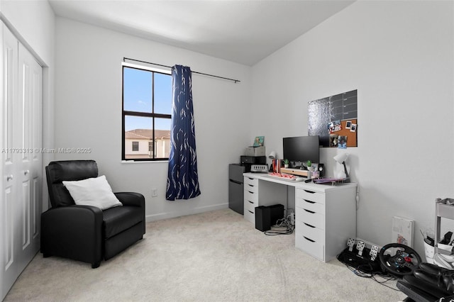 12901 SW 232nd Ln, Homestead, FL 33032 - home office featuring light carpet
