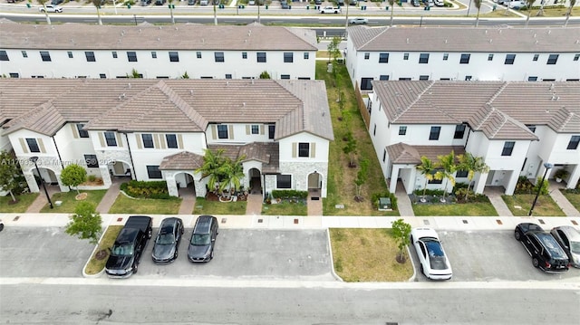 12901 SW 232nd Ln, Homestead, FL 33032 - birds eye view of property with a residential view