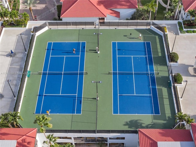 aerial view