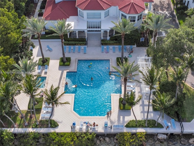 bird's eye view
