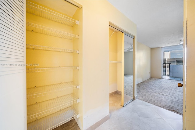 view of closet