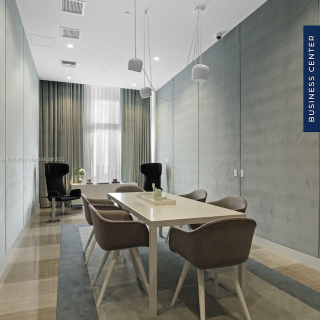 2000 Metropica Way Unit 1710, Sunrise, FL 33323 - dining area with recessed lighting and visible vents