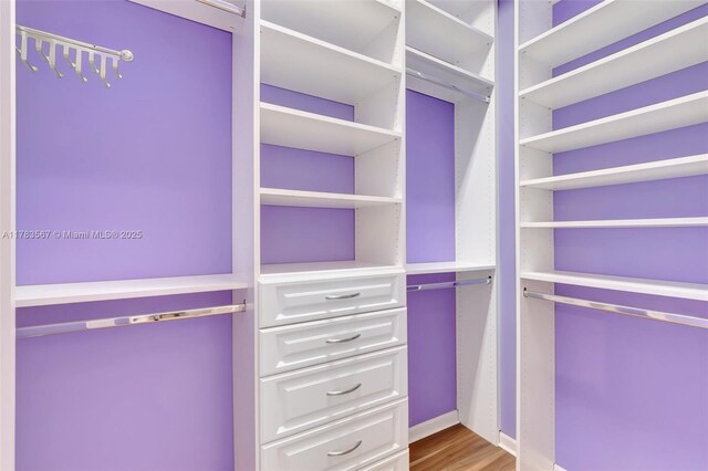 7141 Haviland Cir, Boynton Beach, FL 33437 - spacious closet featuring wood finished floors