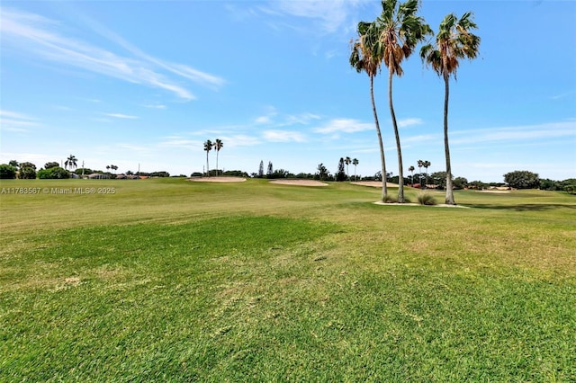 7141 Haviland Cir, Boynton Beach, FL 33437 - view of yard featuring view of golf course