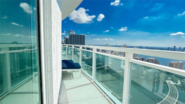 950 Brickell Bay Dr Unit 4710, Miami, FL 33131 - balcony featuring a city view
