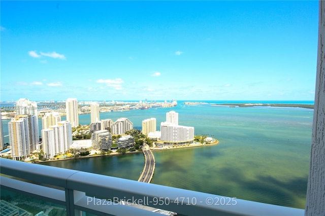 950 Brickell Bay Dr Unit 4710, Miami, FL 33131 - property view of water featuring a view of city