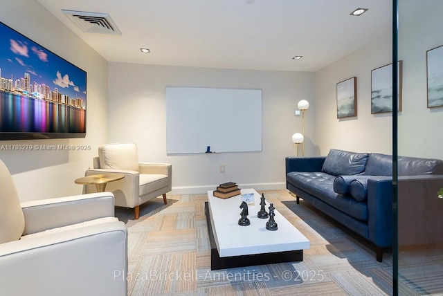 950 Brickell Bay Dr Unit 4710, Miami, FL 33131 - living area with baseboards and recessed lighting