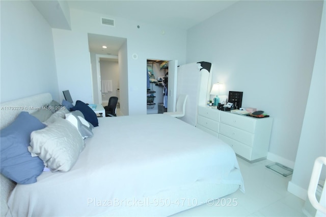 950 Brickell Bay Dr Unit 4710, Miami, FL 33131 - bedroom featuring visible vents