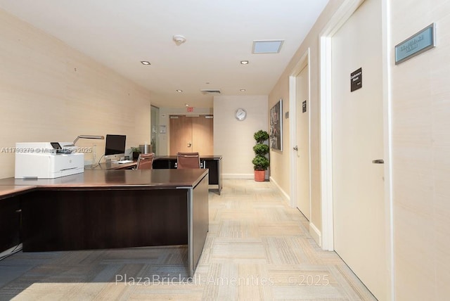 950 Brickell Bay Dr Unit 4710, Miami, FL 33131 - office space with recessed lighting and baseboards