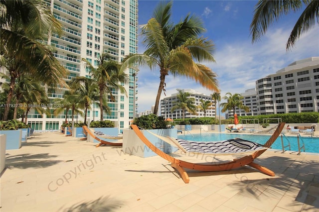 950 Brickell Bay Dr Unit 4710, Miami, FL 33131 - view of pool
