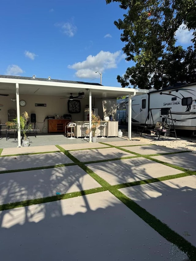 view of patio