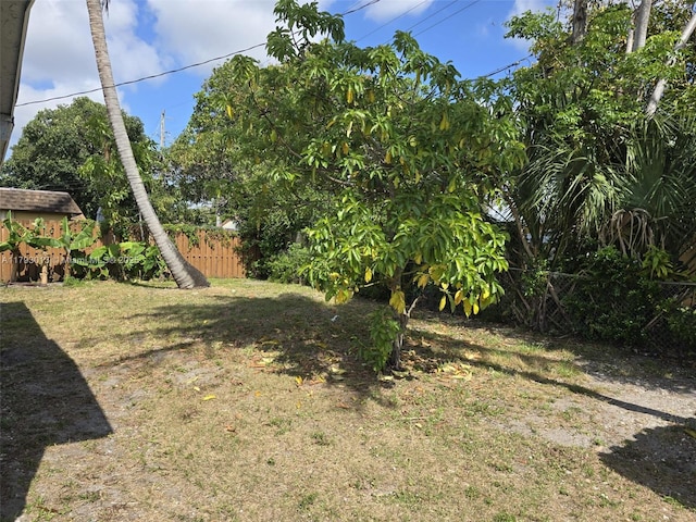 3801 NW 8th Ct, Lauderhill, FL 33311 - view of yard with a fenced backyard